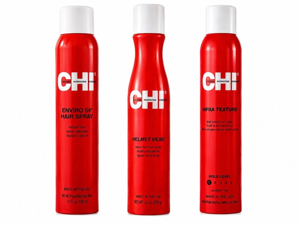 CHI Hair Styling Trio Enviro 54 Helmet Head Infra Texture Spray Set 3 Pack